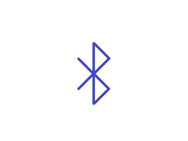 Bluetooth лого: объединение рун «хаглаз» и «беркана»