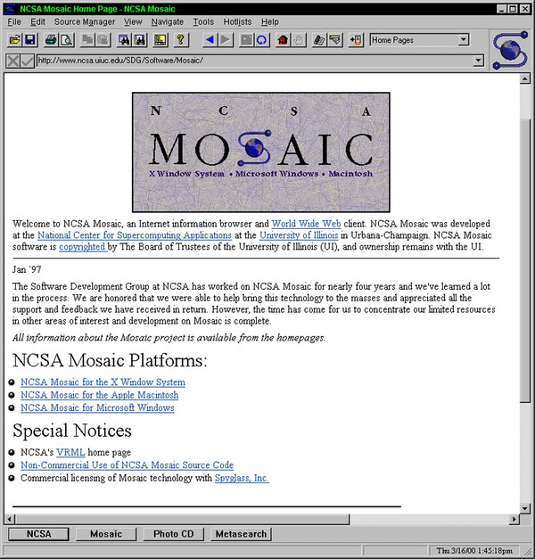 ncsa, mosaic, , , browser