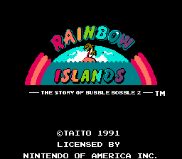 Dendy, nes, famicom, Rainbow Islands - The Story of Bubble Bobble 2