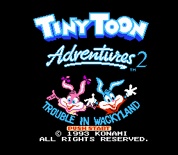 Dendy, NES, Famicom, tiny, toon, adventures, , , , , , 2, trouble, in, wackyland