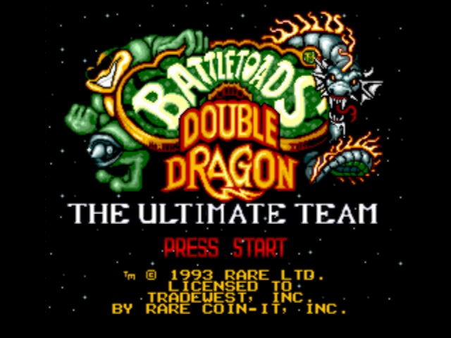 Sega, Battletoads and Double Dragon: The Ultimate Team