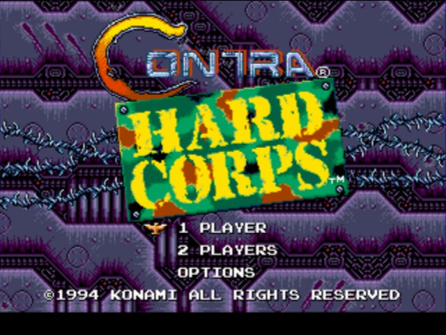 Sega, Contra - Hard Corps