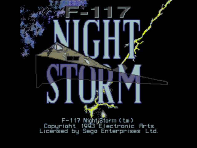 Sega, F-117 Night Storm