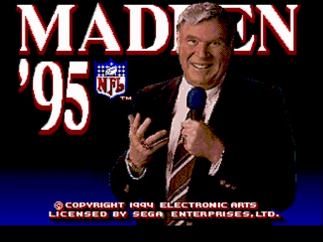 Sega, Madden NFL 95