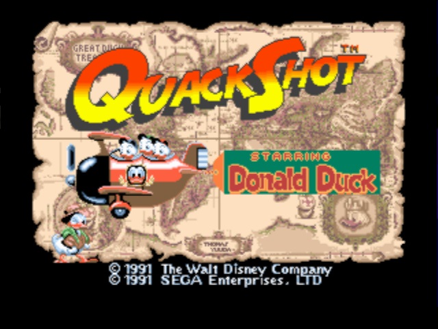 Sega, Quack Shot Starring Donald Duck
