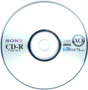 CD (Compact disc): , Sony, CD-R