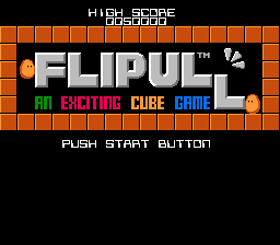 Dendy, nes, famicom, Flipull - An Exciting Cube Game