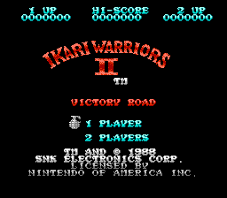 Dendy, nes, famicom, Ikari Warriors II - Victory Road