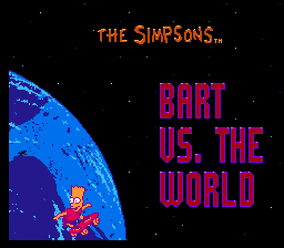 Dendy, nes, famicom, Simpsons the Bart vs the world