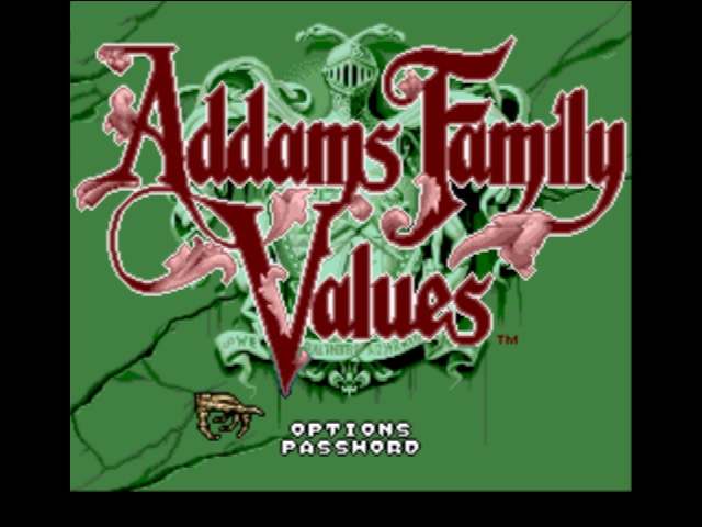 Sega, Addams Family Values