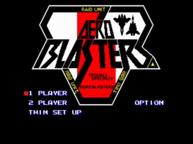 Sega, Aero Blasters, Air Blasters, Buster